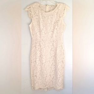 Jessakae Lace Pencil Dress Fully Lined Size S - Perfect for Bridal Event!